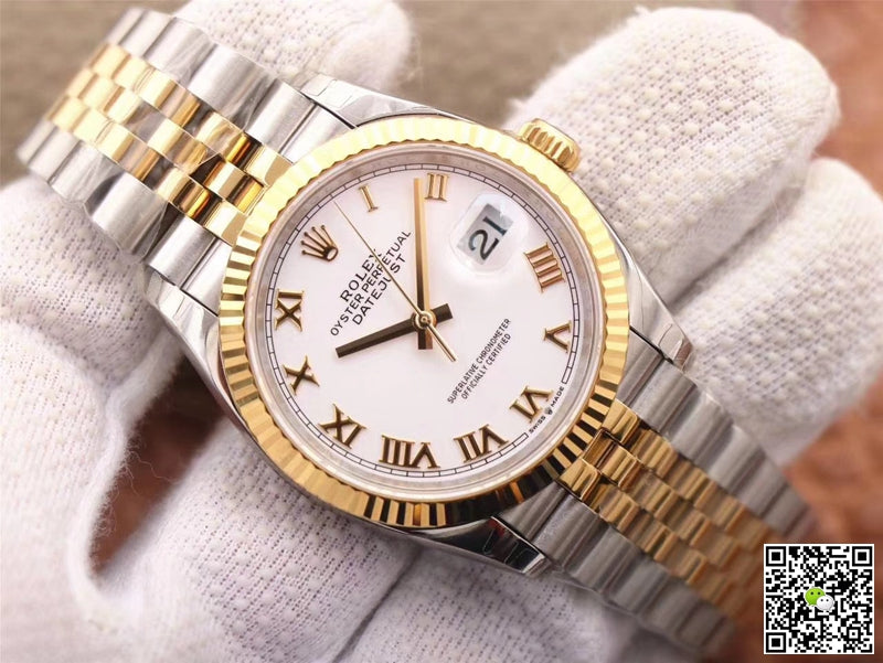 Rolex Datejust M126233-0029 EW Factory White Dial