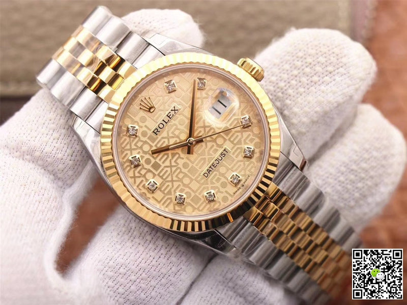 Rolex Datejust M126233-0033 EW Factory Champagne Dial