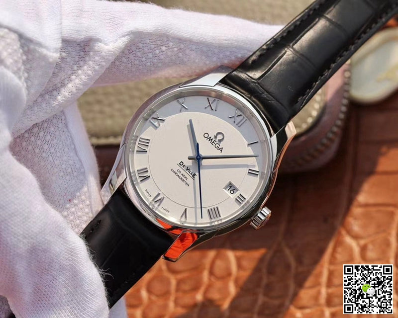 Omega De Ville 431.13.41.21.02.001 VS Factory White Dial
