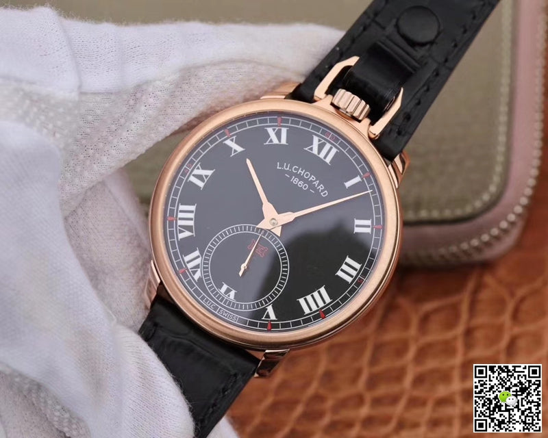 Chopard L.U.C 161923-1001 Louis Ulysse Black Dial