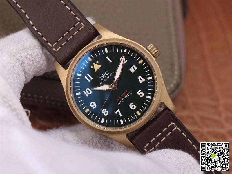 IWC Pilot Spitfire IW326802 MKS Factory Black Dial