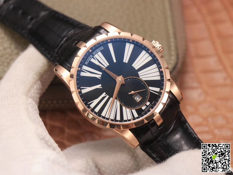 Roger Dubuis Excalibur DBEX0537 PF Factory Black Dial