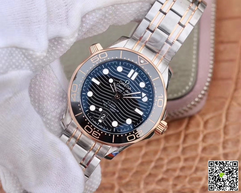 Omega Seamaster Diver 300M 210.20.42.20.01.001 VS Factory Black Dial