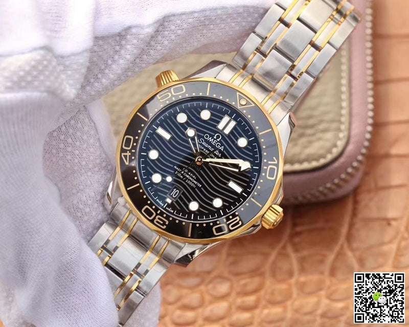 Omega Seamaster Diver 300M 210.20.42.20.01.002 VS Factory Black Dial