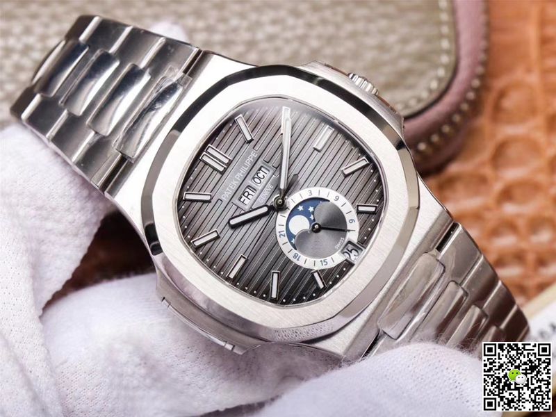 PF Factory Patek Philippe Nautilus 5726/1A-001 Moonphase Gray Dial