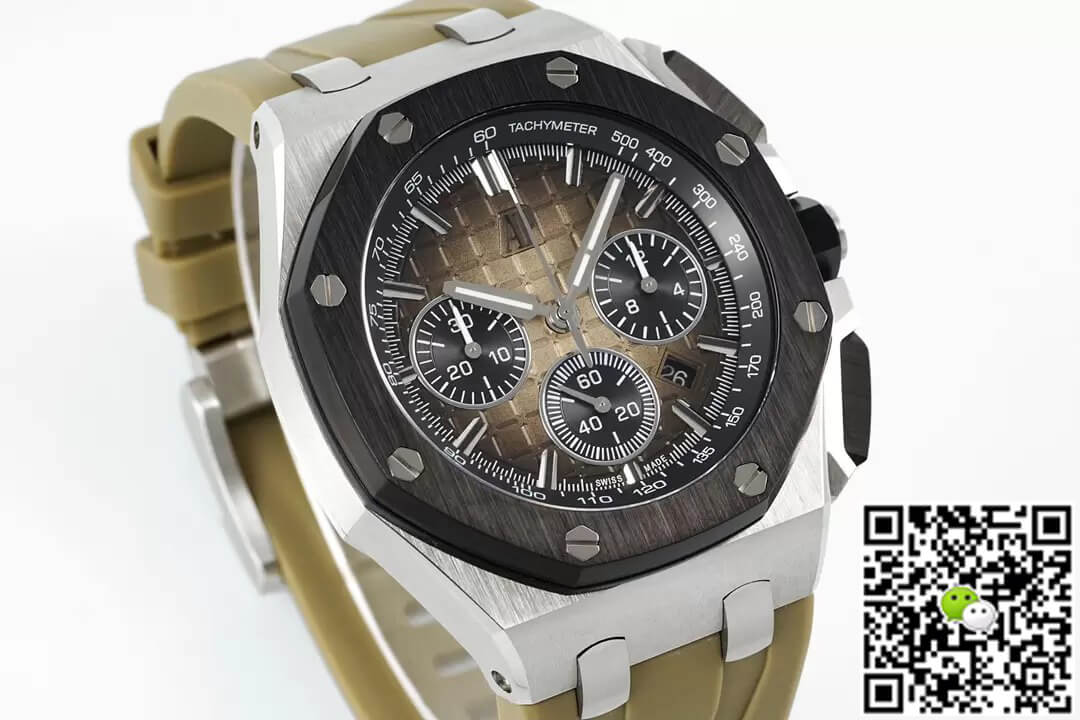 Audemars Piguet Royal Oak Offshore 26420SO.OO.A600CA.01 APF Factory Smoked Light Brown Dial