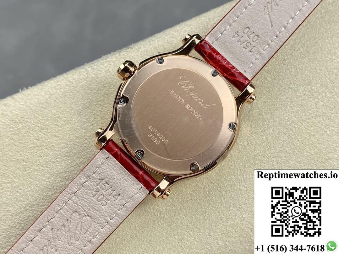 Chopard Happy Sport 278590-3012 Yf Factory Stick-Shaped Hour Markers-Rep Time Watches