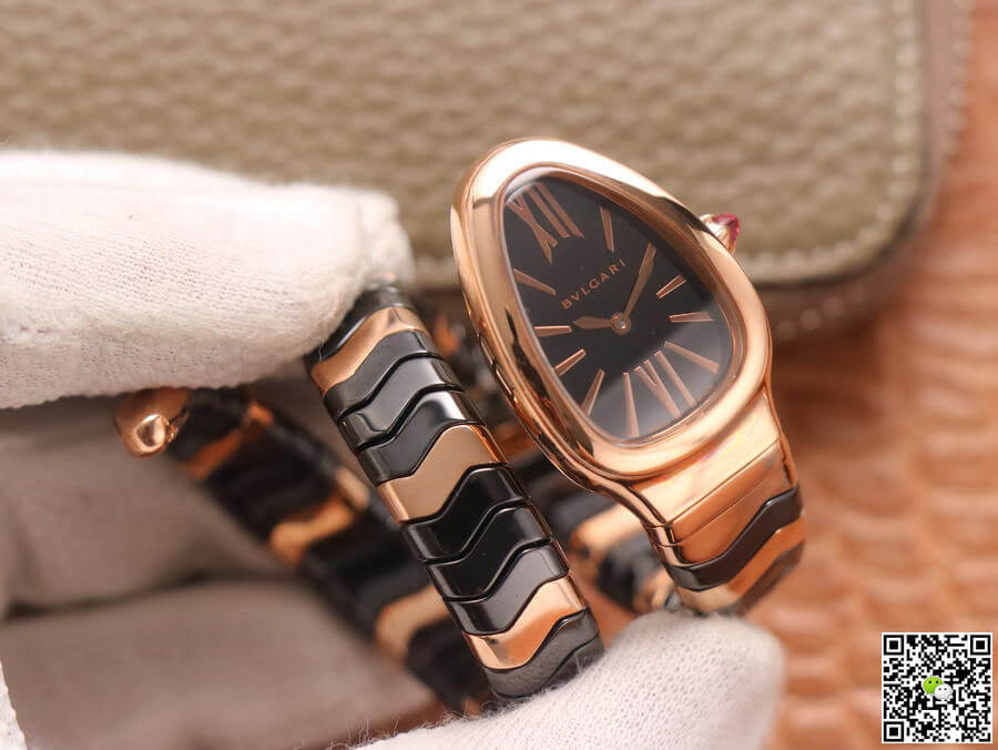 Bvlgari Serpenti BV Factory Rose Gold Case
