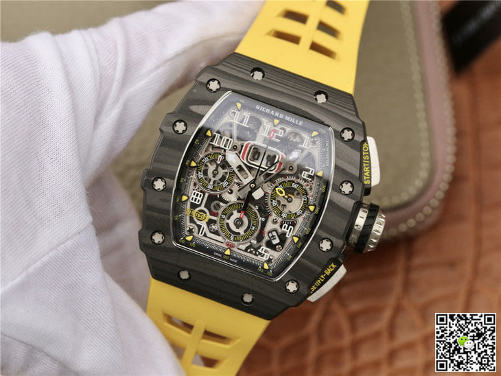 Richard Mille RM11-03 KV Factory Carbon Fiber Case