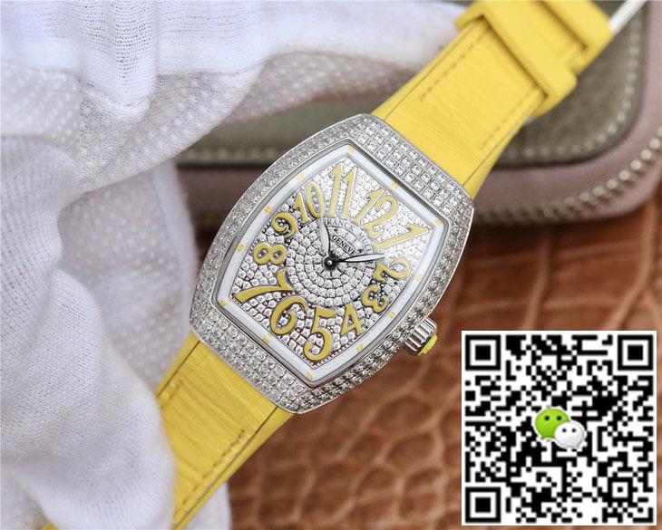 Franck Muller Vanguard Ladies ABF Factory Cowhide Strap