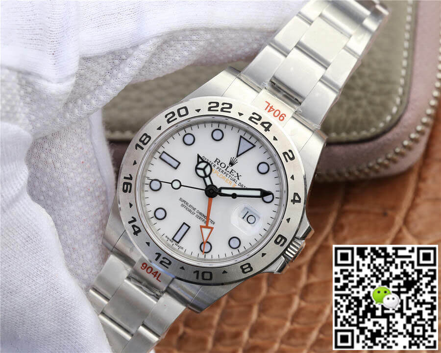 Rolex Explorer M216570-0001 GM Factory V4 Stainless Steel White Dial