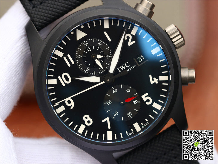 IWC Pilot TOP GUN IW389001 ZF Factory Ceramics