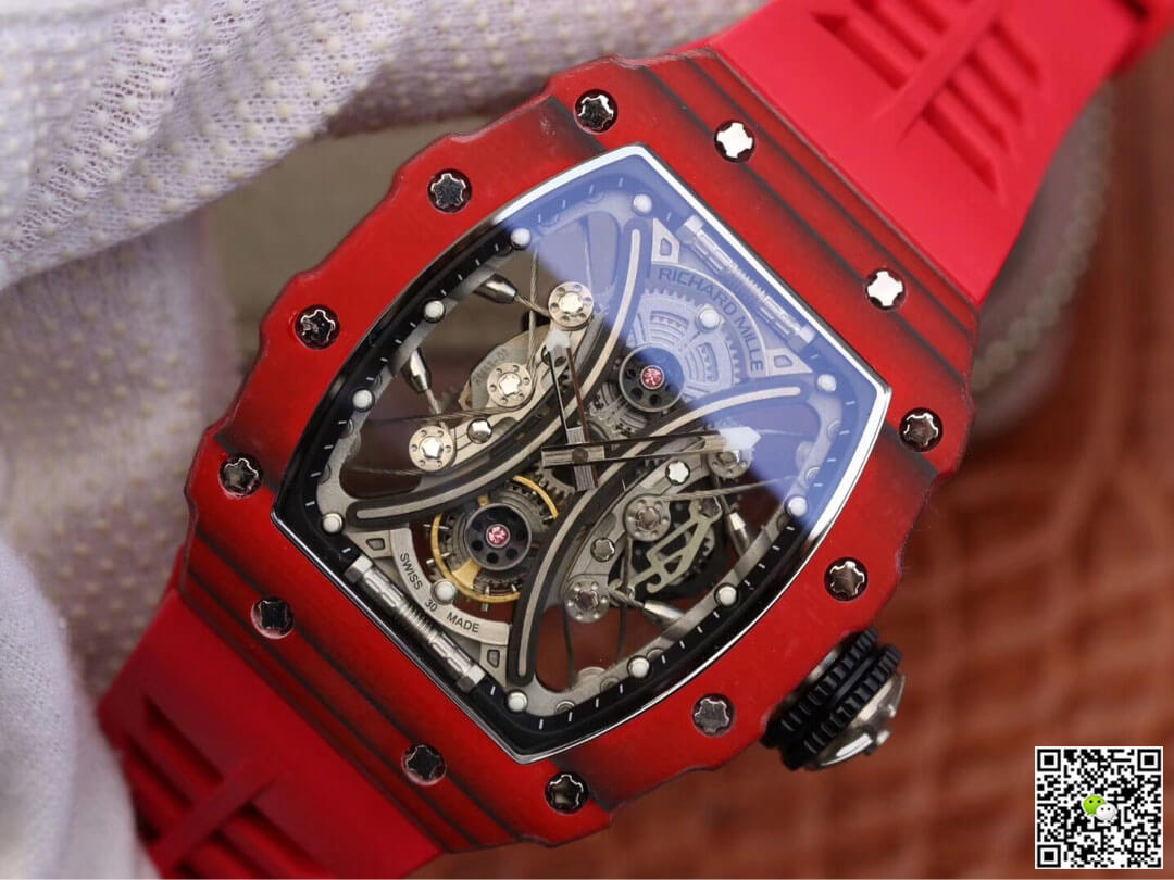Richard Mille RM53-01 KV Factory TPT Carbon Fiber Skeleton Dial