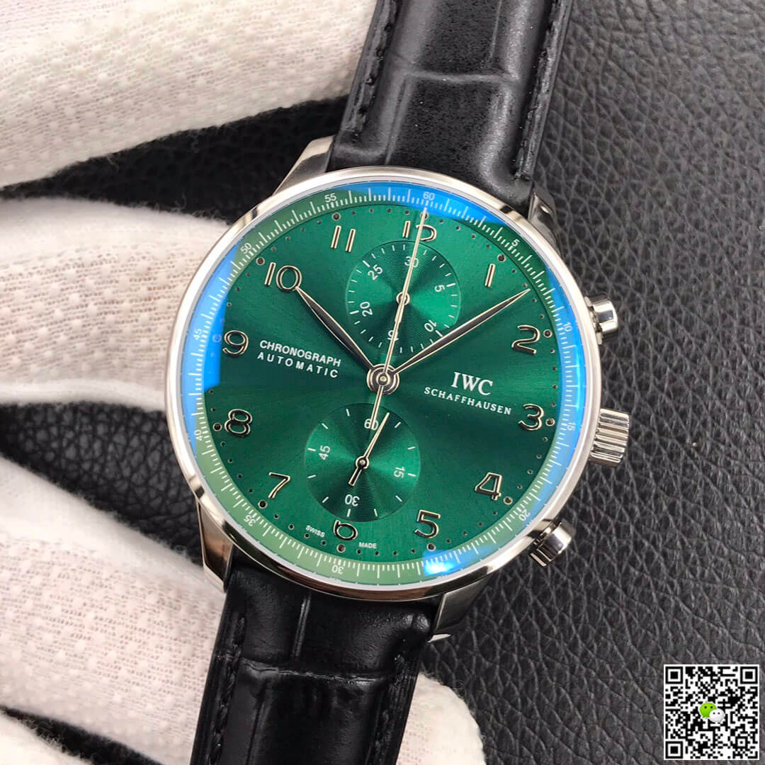 IWC Portugieser IW371615 ZF Factory Green Dial