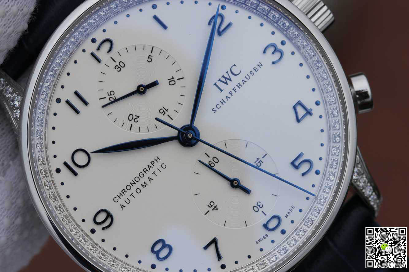 IWC Portugieser IW371440 ZF Factory V2 Diamond White Dial