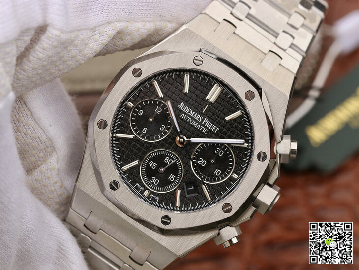 Audemars Piguet Royal Oak Chronograph 26320ST.OO.1220ST.01 OM Factory Black Dial