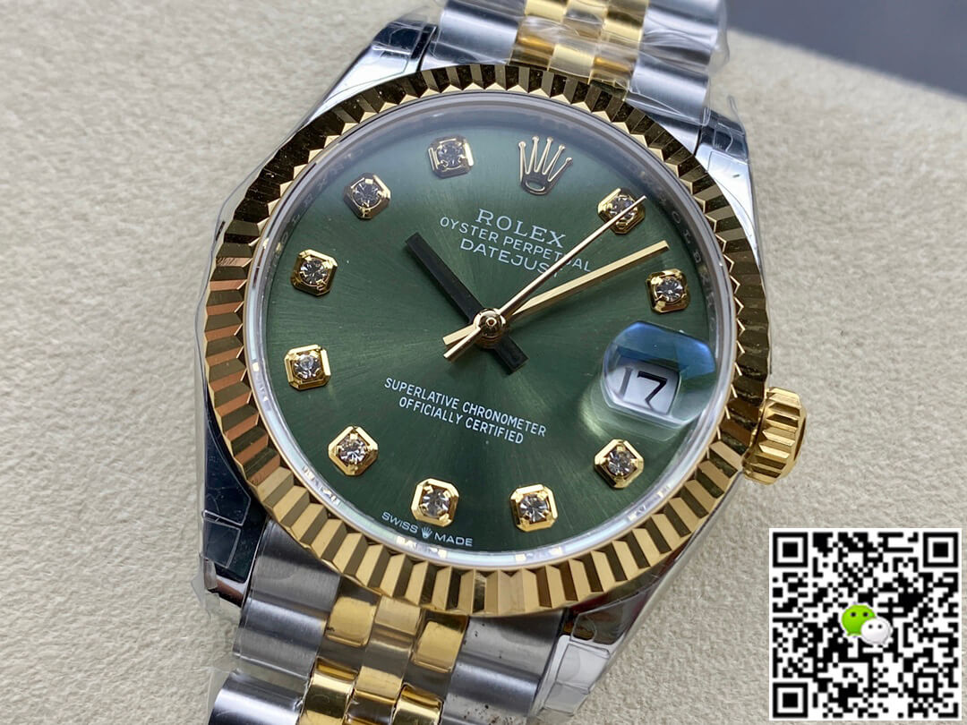 Rolex Datejust M278273-0030 31MM GS Factory Green Dial