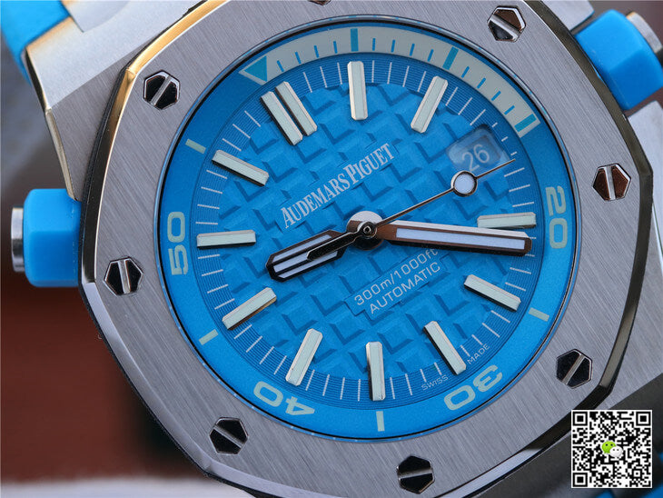 Audemars Piguet Royal Oak Offshore Diver 15710ST.OO.A032CA.01 JF Factory Blue Dial