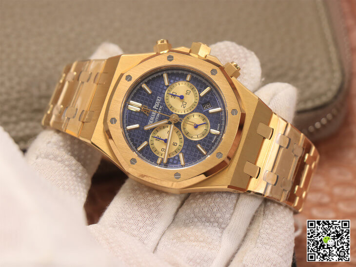 Audemars Piguet Royal Oak Chronograph 26331BA.OO.1220BA.01 OM Factory Blue Dial