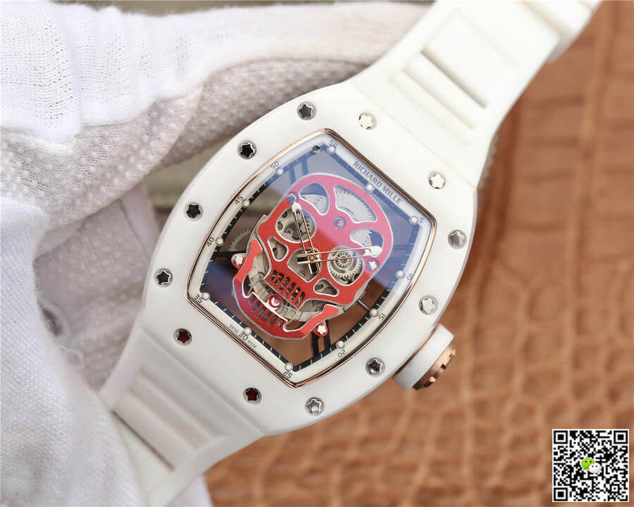 Richard Mille RM52-01 KV Factory Red Skull Dial