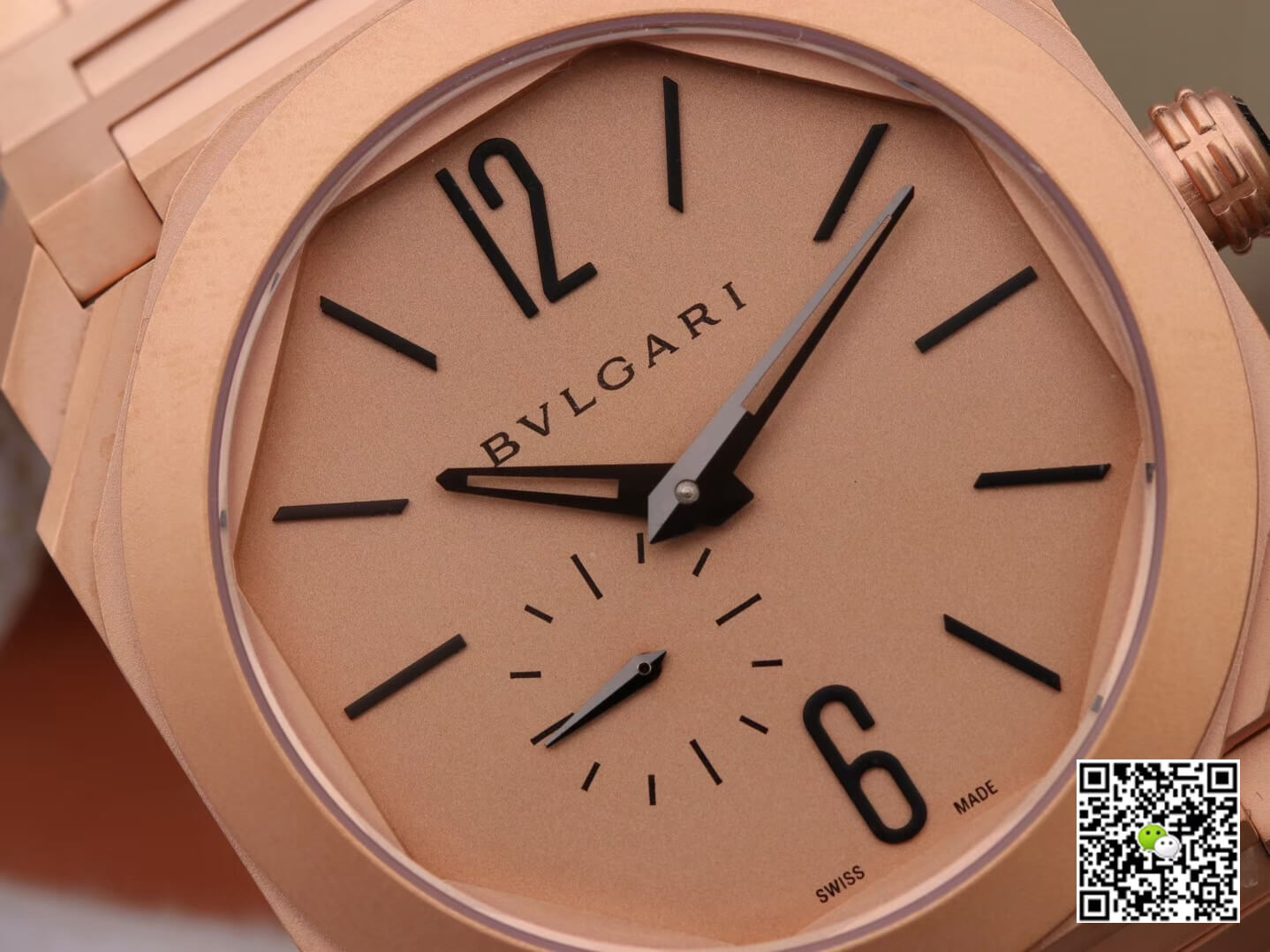 Bvlgari Octo Finissimo 102912 BV Factory Rose Gold Dial