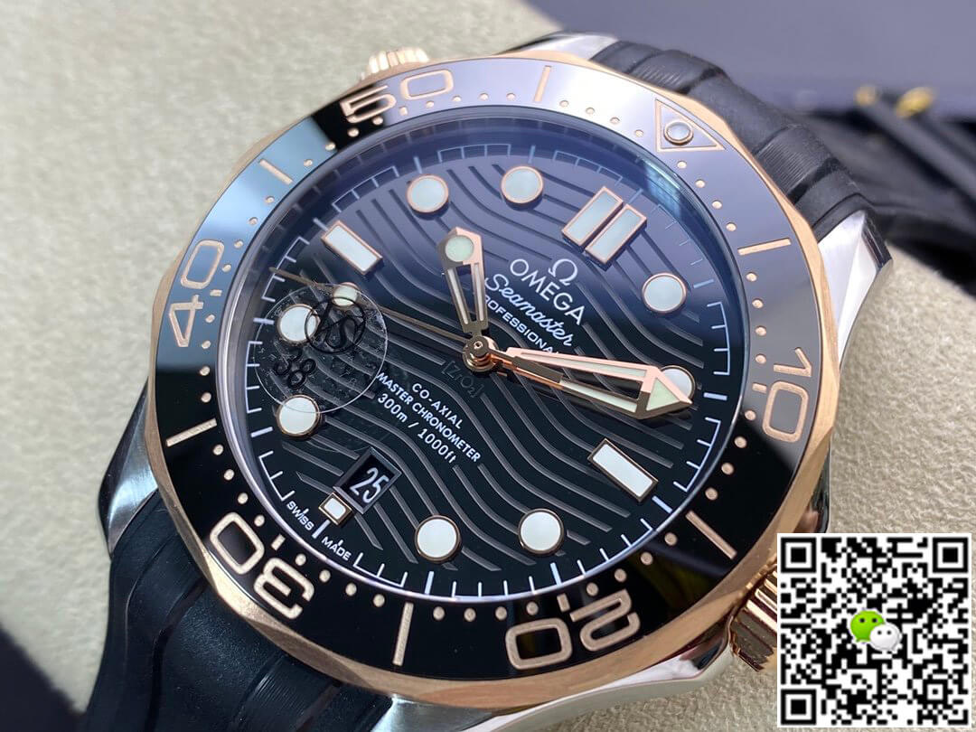 Omega Seamaster Diver 300M 210.22.42.20.01.002 VS Factory Black Dial