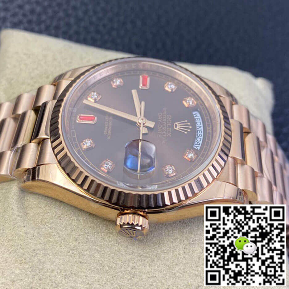 Rolex Day Date 118235 EW Factory Rose Gold