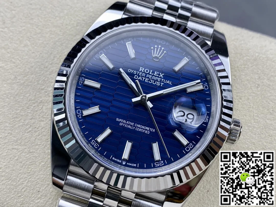 Rolex Datejust 41MM M126334-0032 Clean Factory Blue Dial