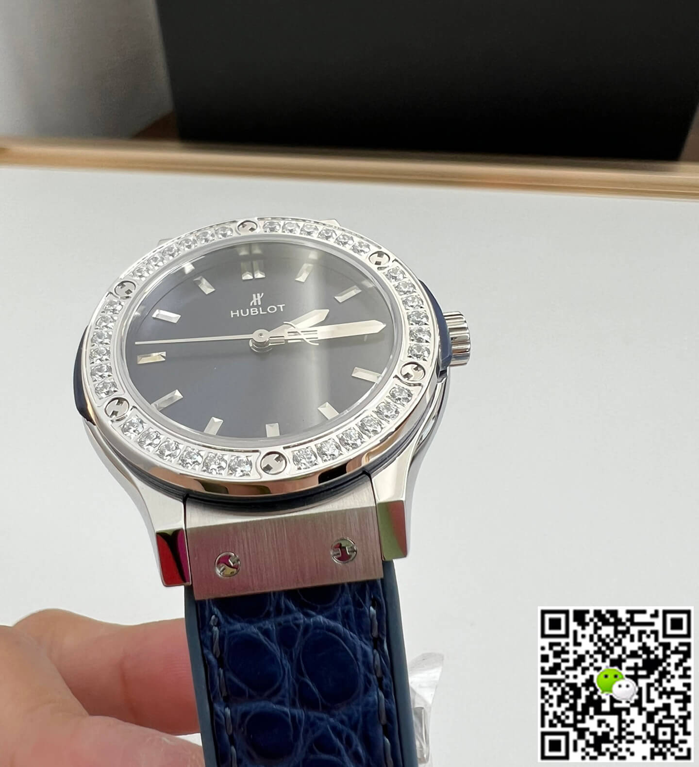 Hublot Classic Fusion 33MM Quartz Movement HB Factory Blue Strap