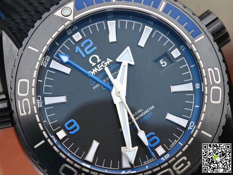 Omega Seamaster 215.92.46.22.01.002 GMT VS Factory Black Ceramic
