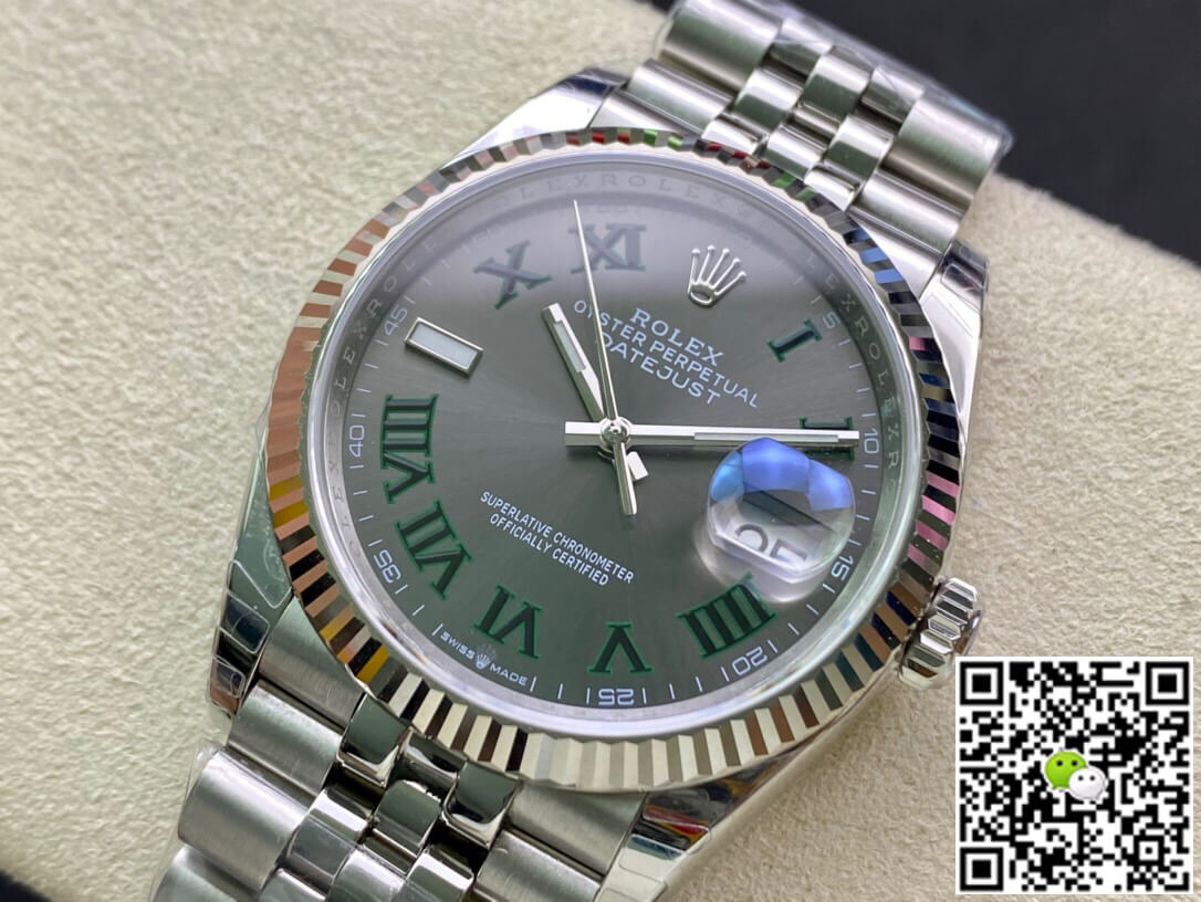 Rolex Datejust M126234-0045 36MM EW Factory Grey Dial