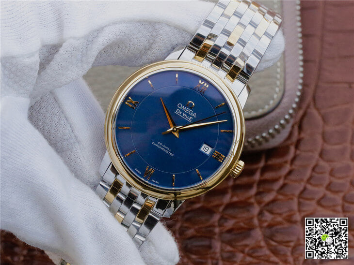 Omega De Ville 424.20.37.20.03.001 TW Factory Blue Dial
