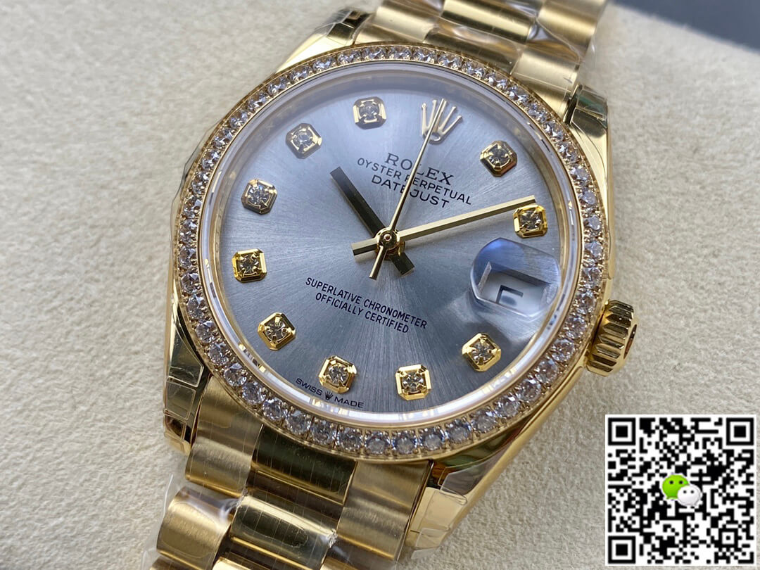 Rolex Datejust M278288RBR-0028 31MM GS Factory Yellow Gold