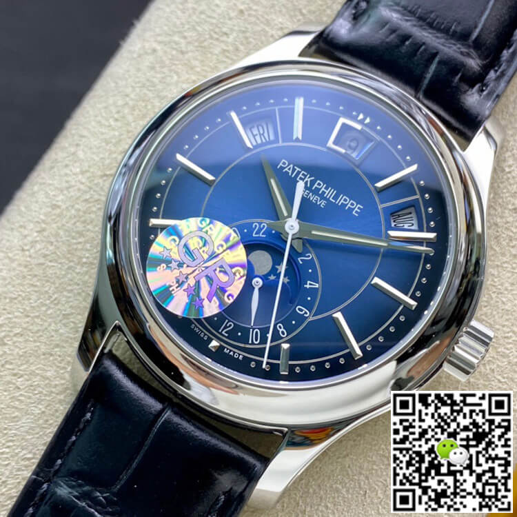Patek Philippe Complications 5205G-013 GR Factory Stainless Steel Blue Dial