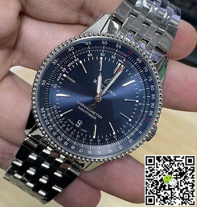 Breitling Navitimer 1 A17326161C1A1 V7 Factory Blue Dial