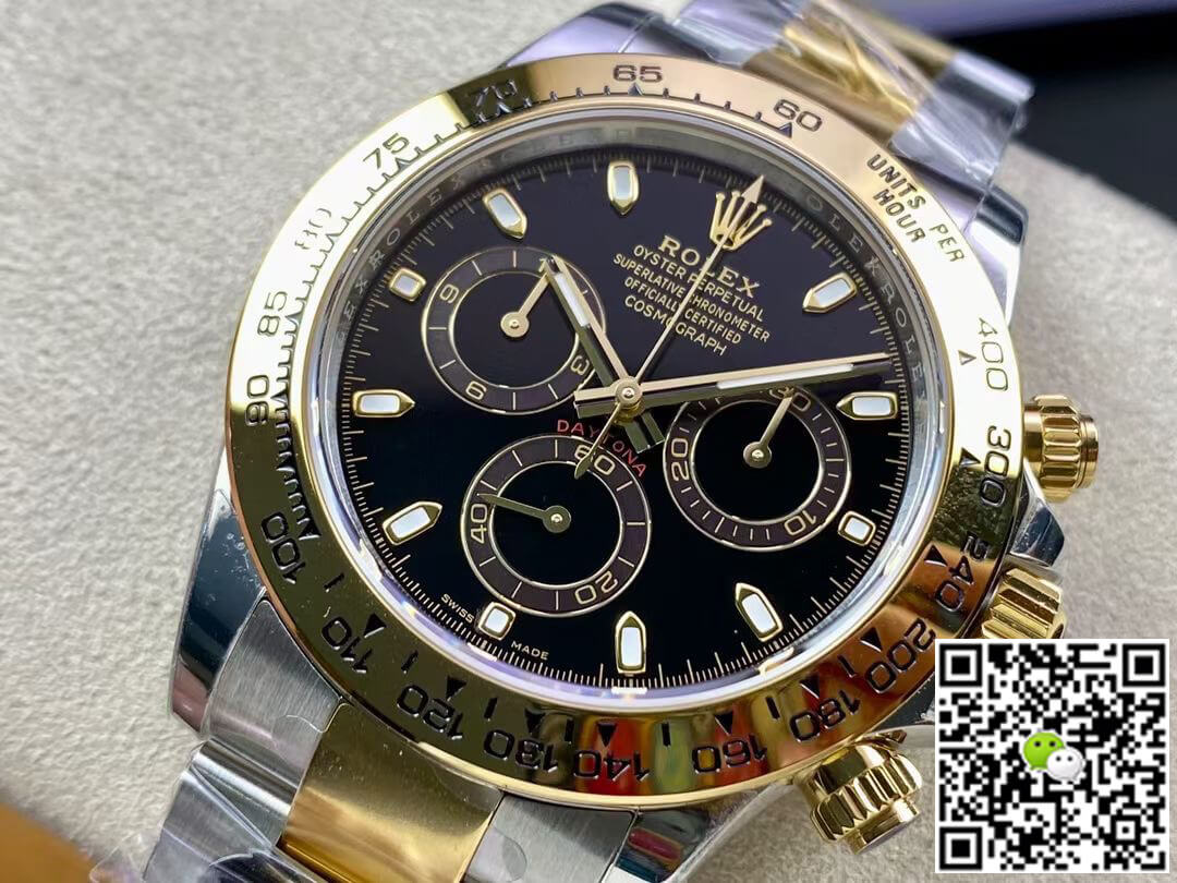 Rolex Daytona M116503-0004 BT Factory Yellow Gold Black Dial