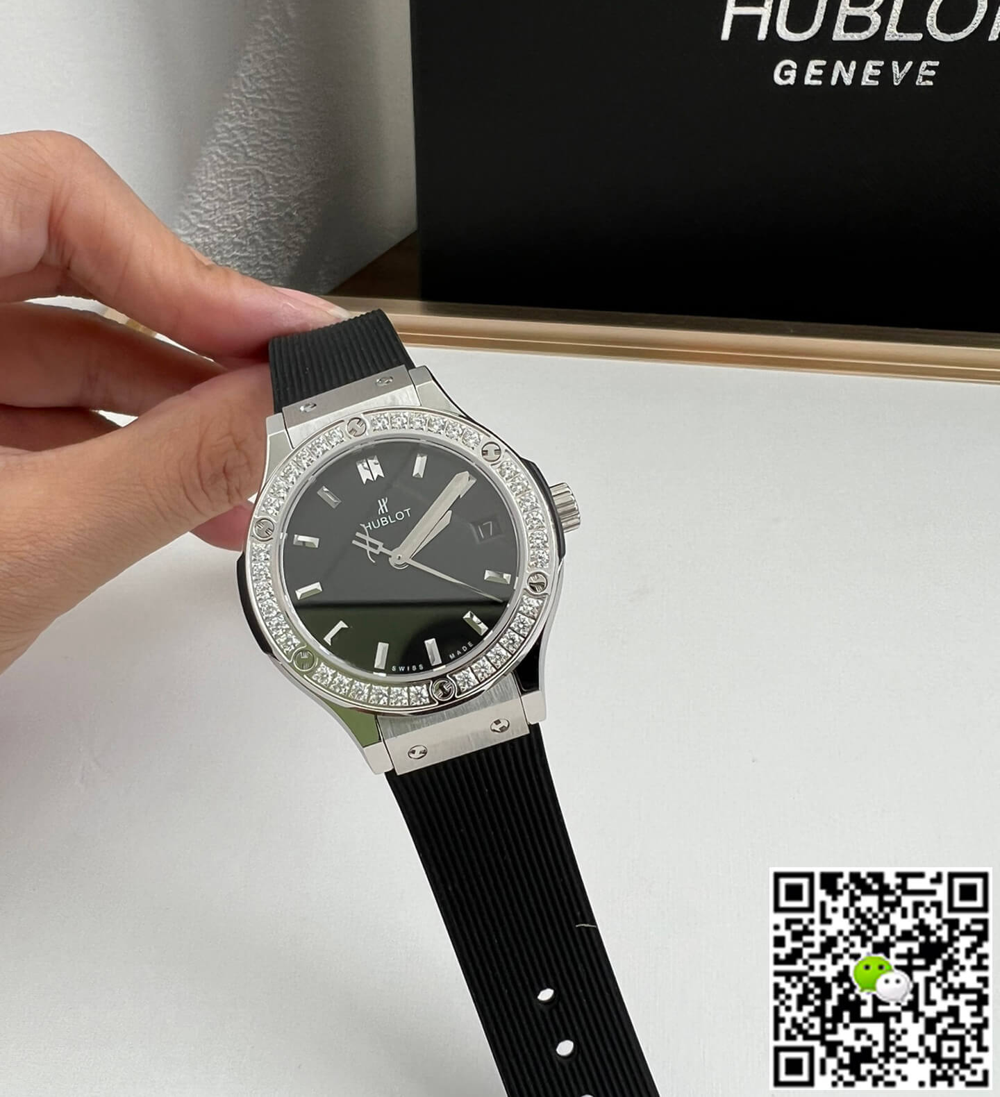 Hublot Classic Fusion 33MM Quartz Movement HB Factory Rubber Strap