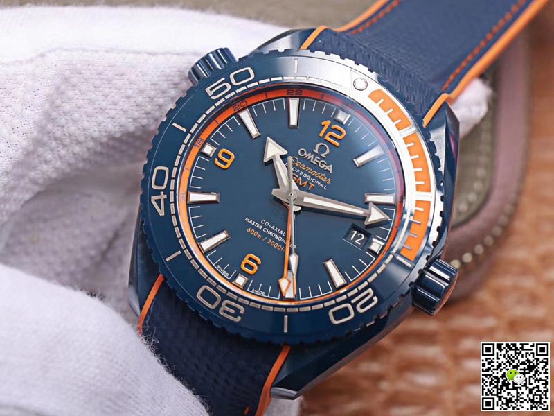 Omega Seamaster 215.92.46.22.03.001 GMT VS Factory Blue Ceramic