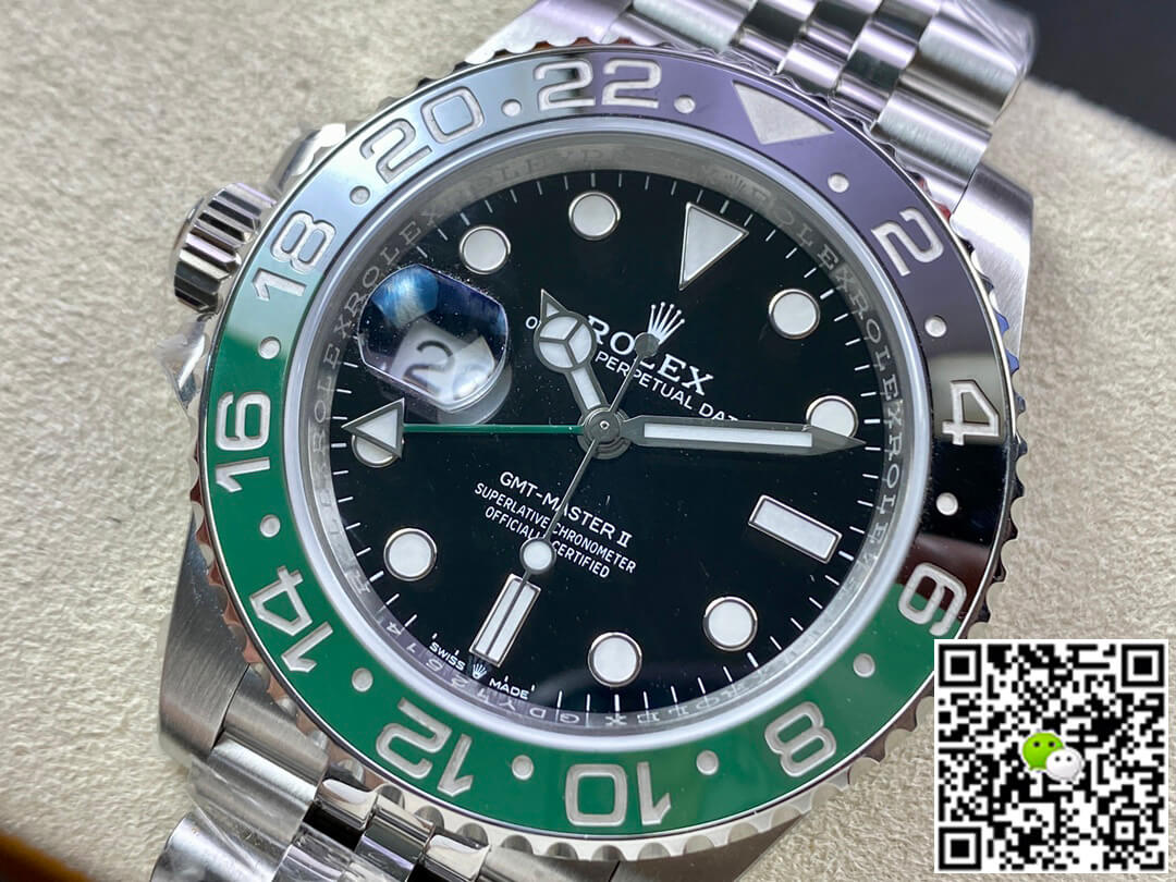 Rolex GMT Master II M126720vtnr-0002 Clean Factory Black Dial