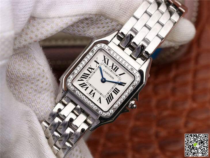 Cartier Panthere De Medium Ladies W4PN0008 GF Factory Silver Dial
