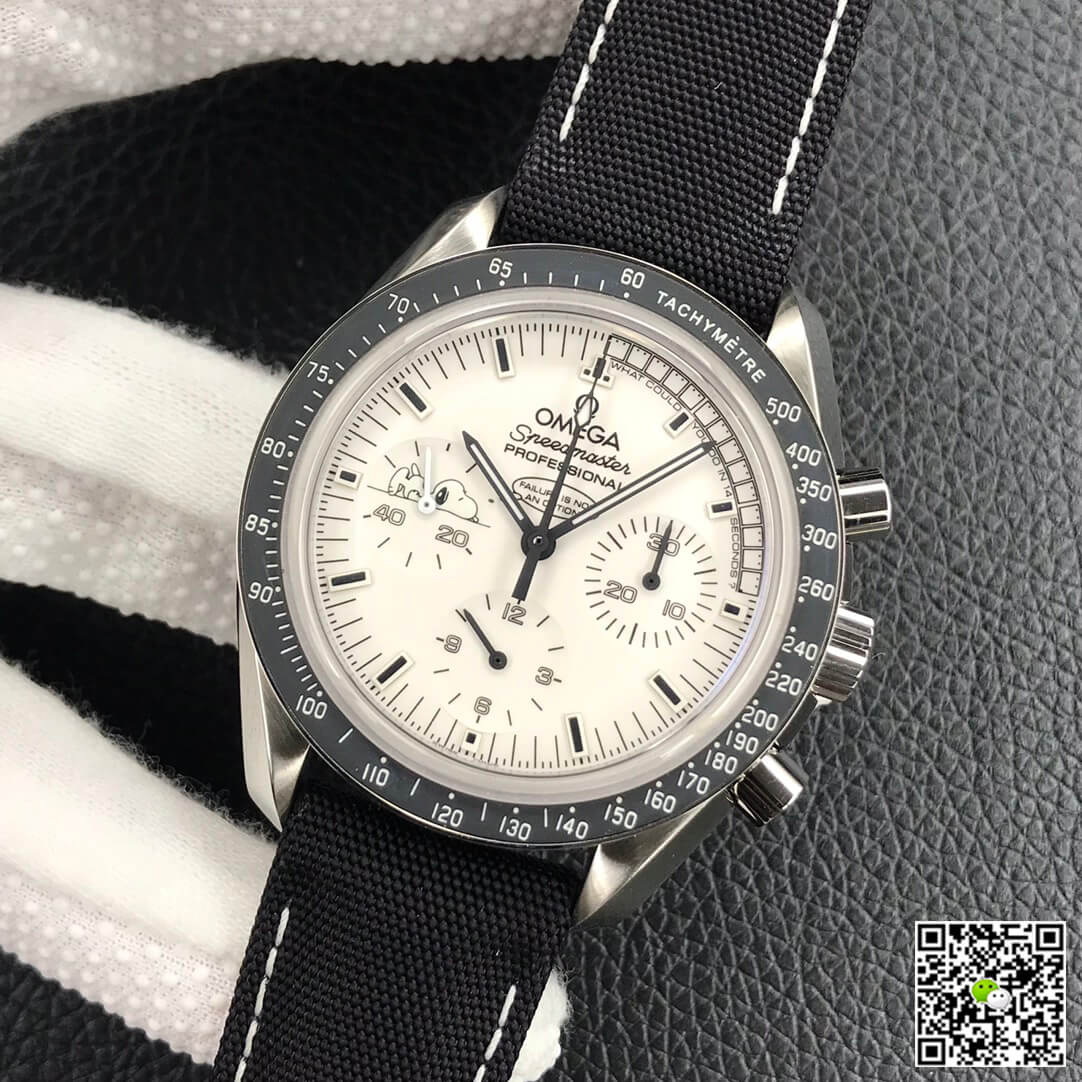 Omega Speedmaster Snoopy Award 311.32.42.30.04.003 OM Factory V2 White Dial
