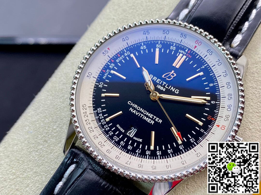 Breitling Navitimer 1 A17326211B1P1 V7 Factory Black Dial