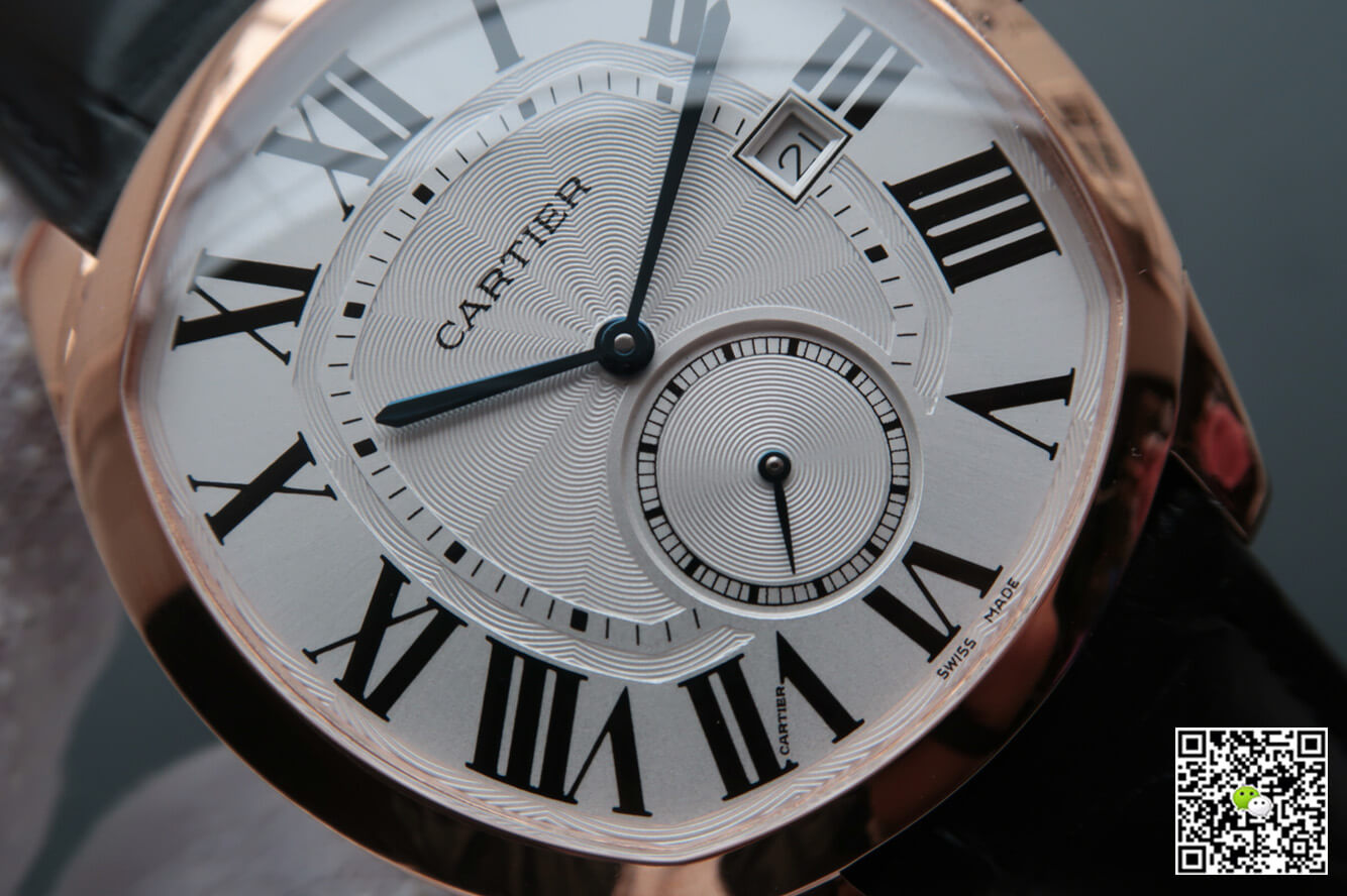 Drive De Cartier WGNM0003 V6 Factory Silver Dial