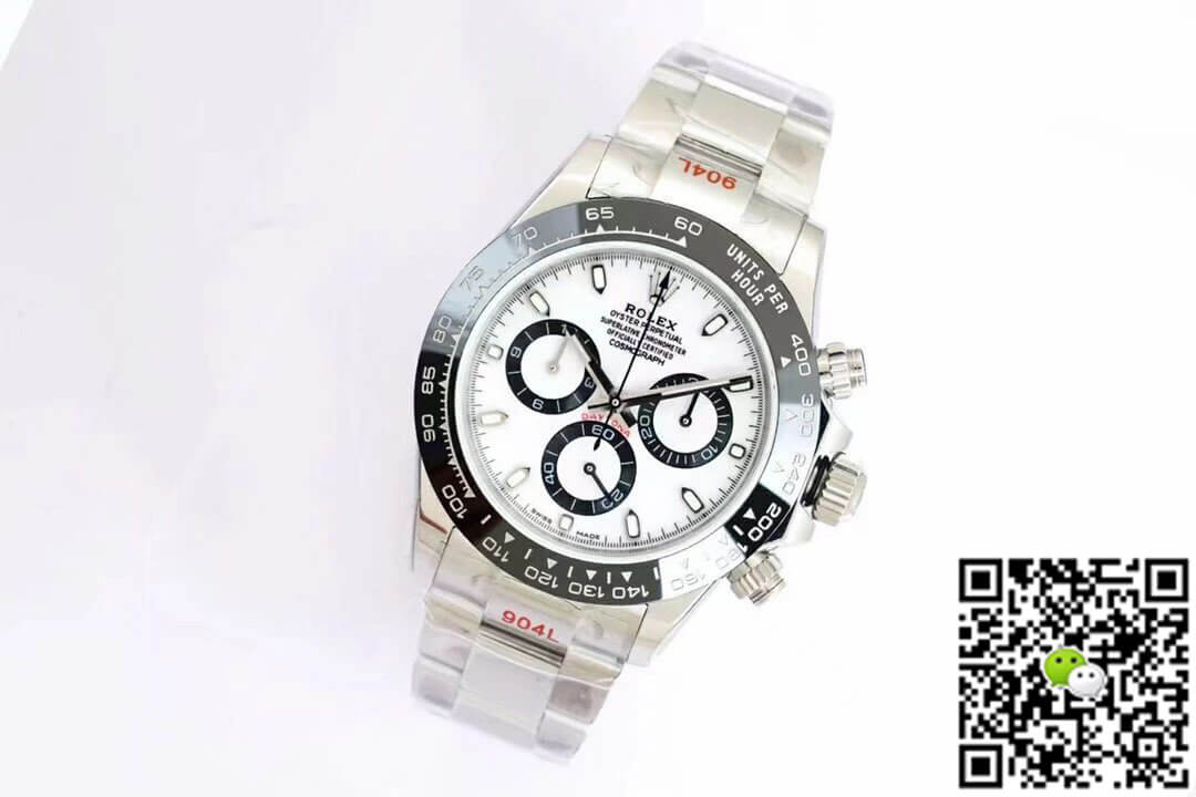 Rolex Cosmograph Daytona M116500LN-0001 EW Factory White Dial