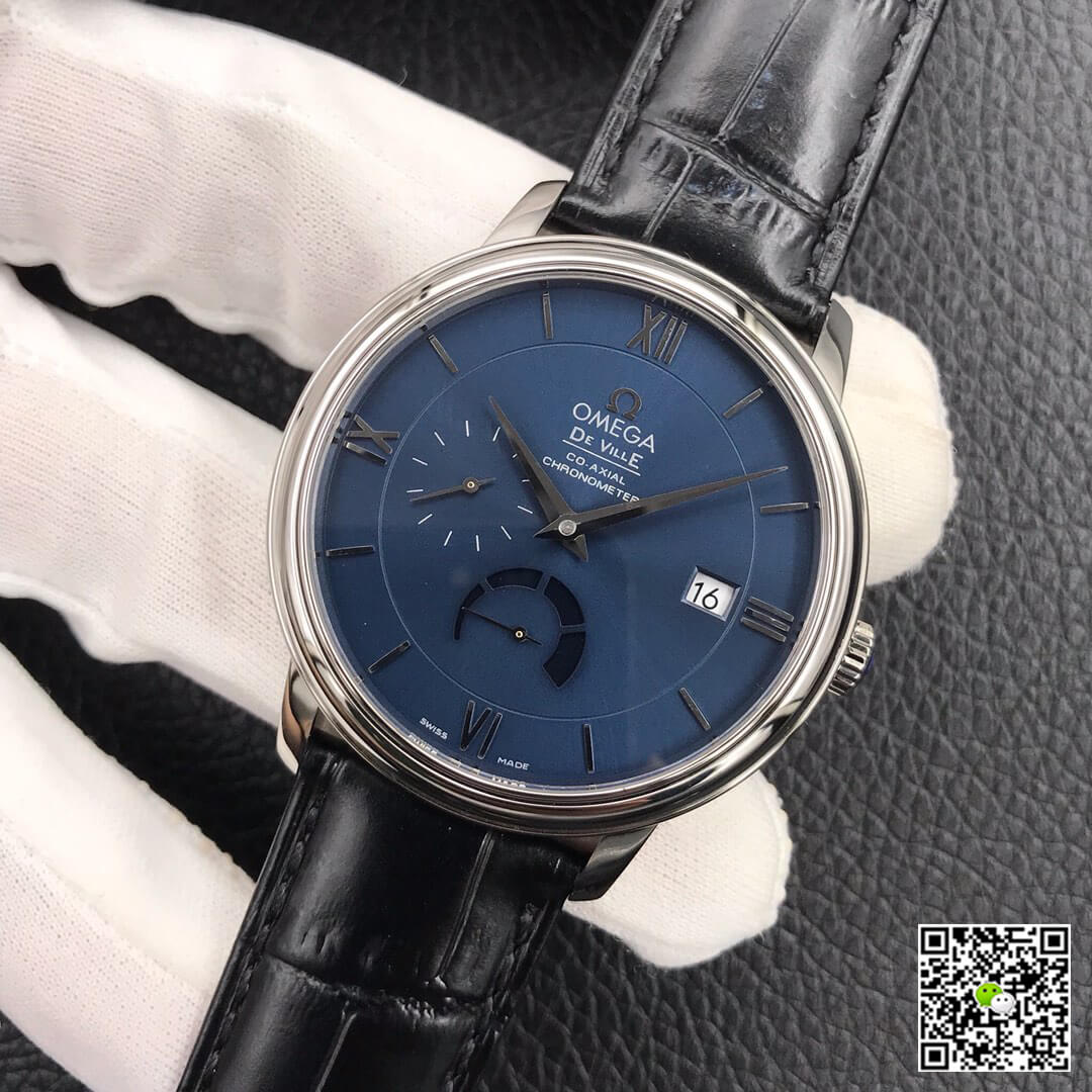 Omega De Ville 424.13.40.21.03.001 ZF Factory Blue Dial