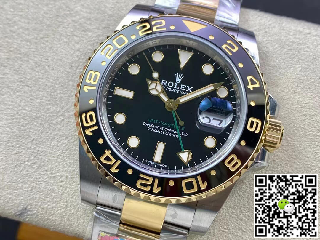 Rolex GMT Master II 116713-LN-78203 Clean Factory Yellow Gold