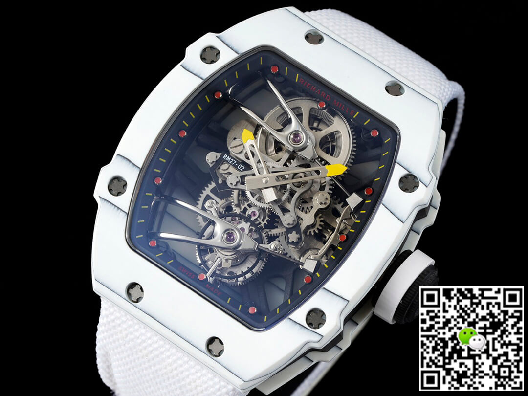 Richard Mille RM27-02 Rafael Nadal Tourbillon RM Factory White Strap