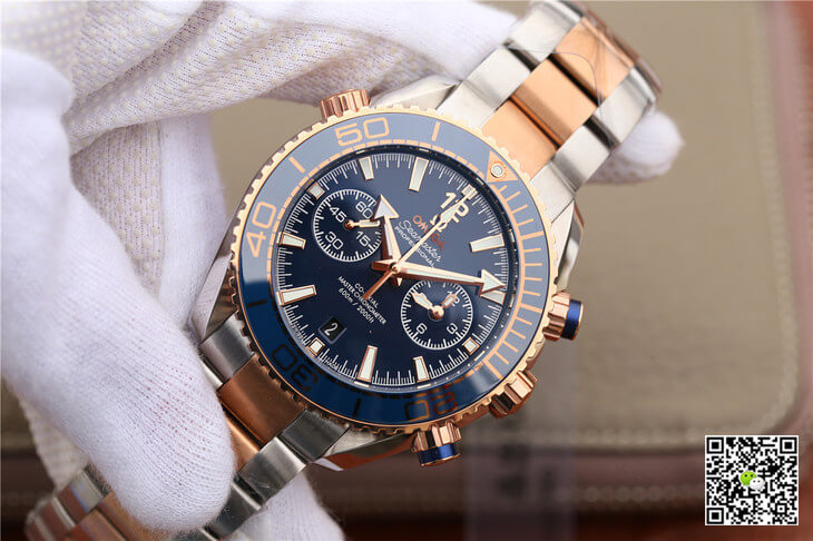 Omega Seamaster Ocean Planet 600M 215.20.46.51.03.001 OM Factory Blue Dial