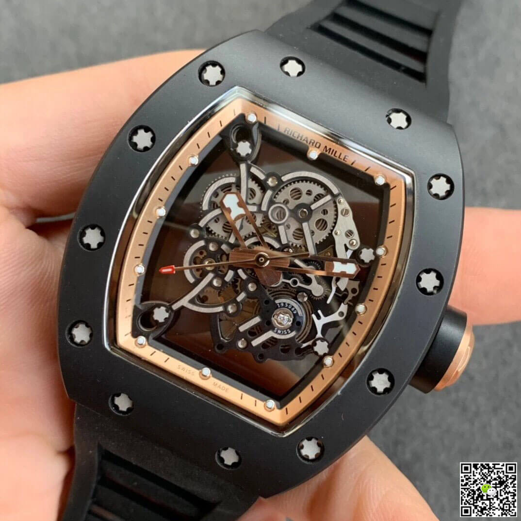 Richard Mille RM055 KV Factory V2 Black Ceramic