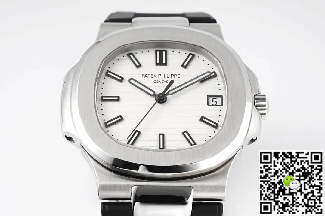 Patek Philippe Nautilus 5711 PPF Factory White Dial Rubber Strap